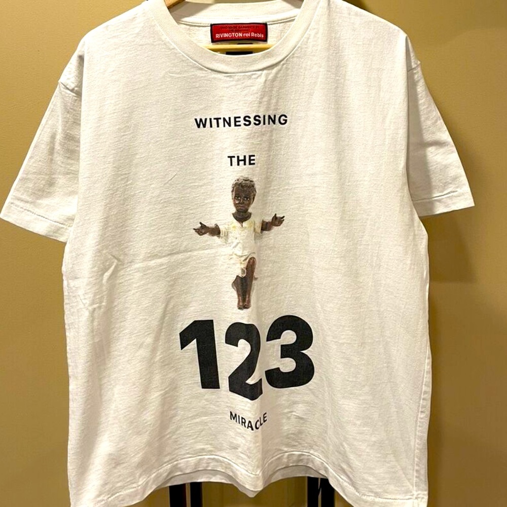 RRR-123 x Fear of God The Witness White Short Sleeve Tee
